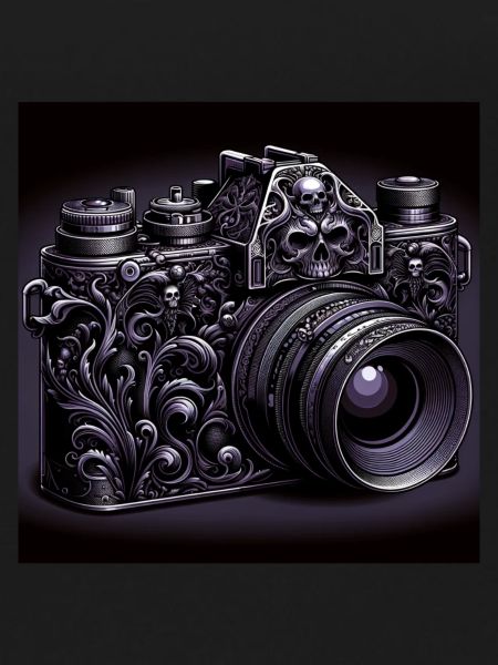 Skull Gothic Camera