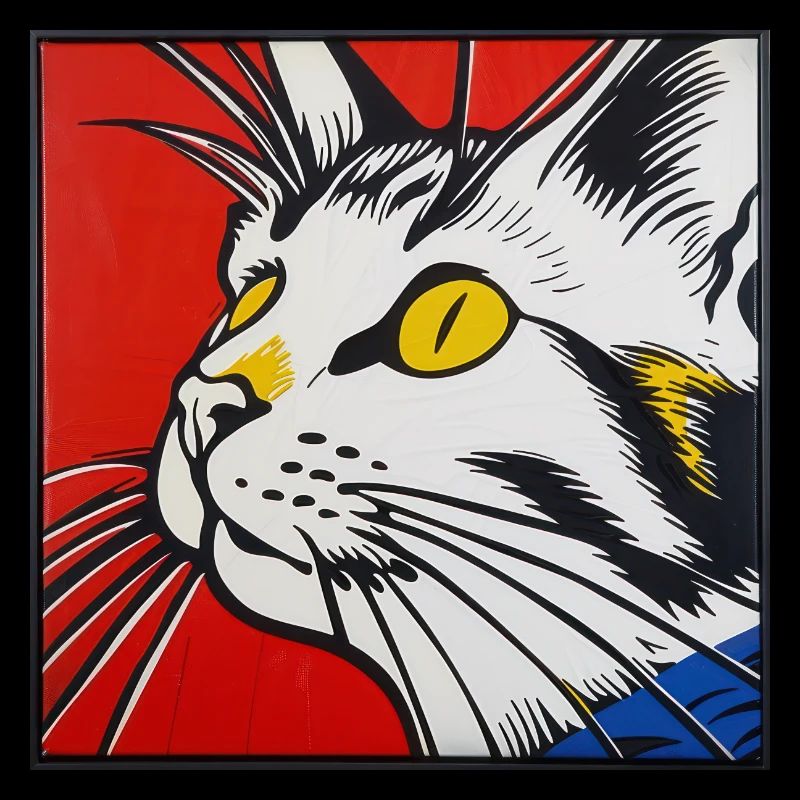 Katze, katzenmotiv, comic