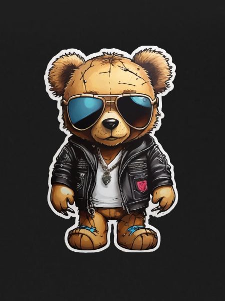 Teddy Bear Rapper Ganster