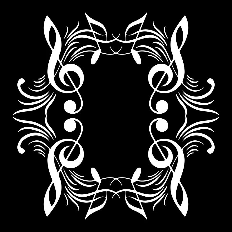 Music notes symbol music