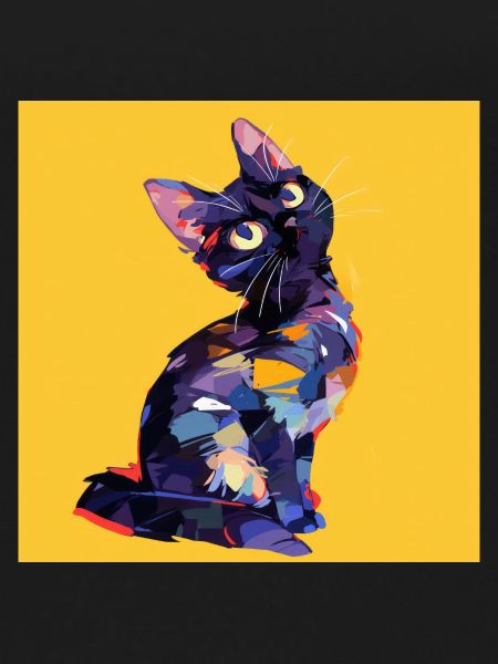 Chat, Motif De Chat