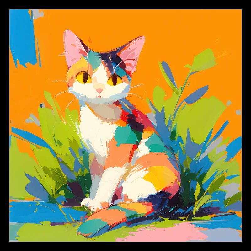 Chat, Motif De Chat