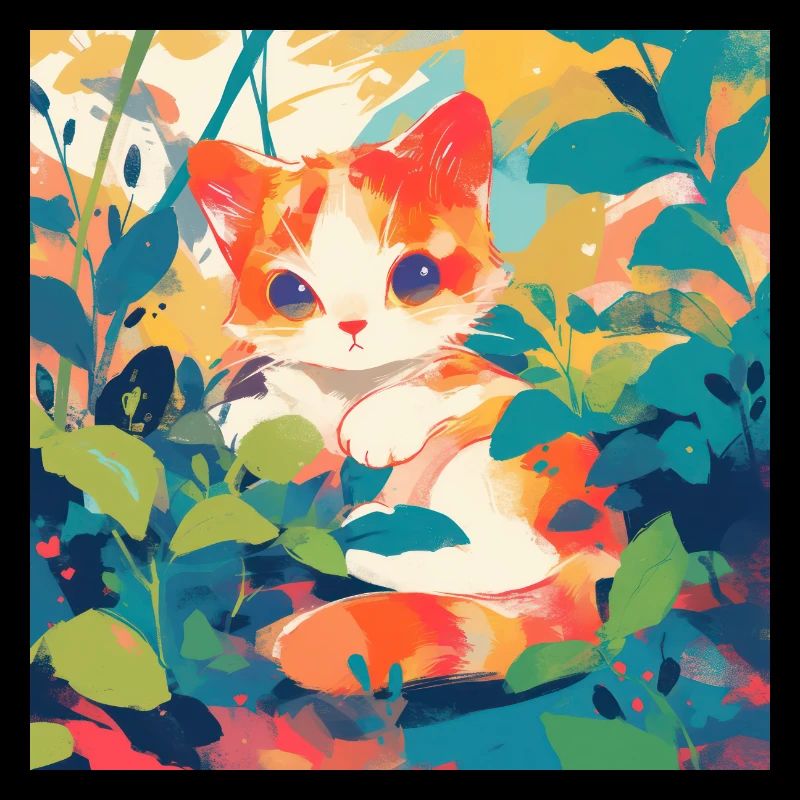 Chat, Motif De Chat