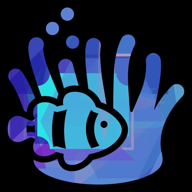 Fisch mit Algen