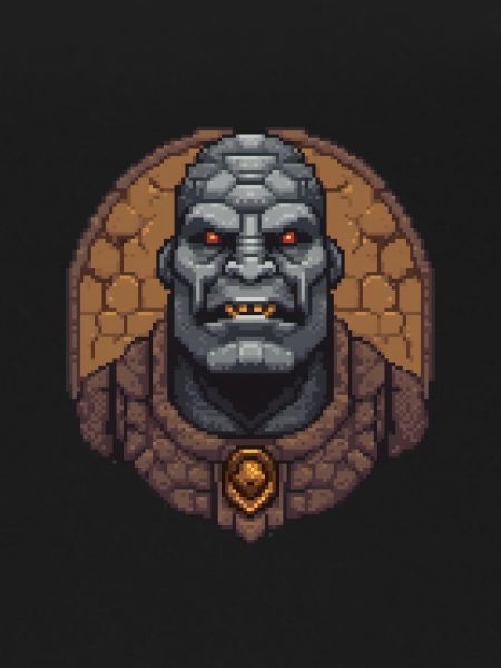 Stoic Stone Guardian