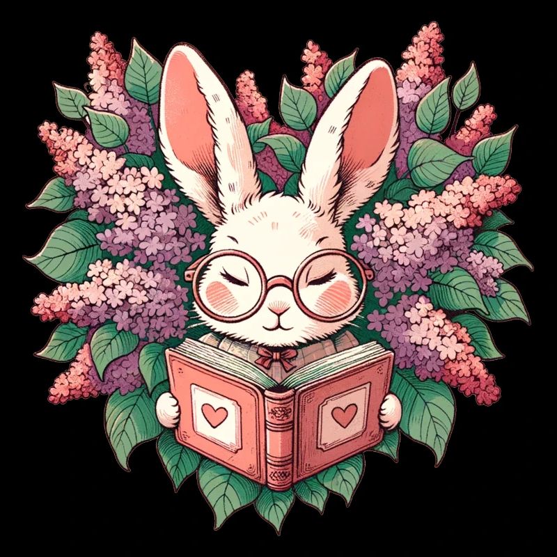 Lapin de lecture