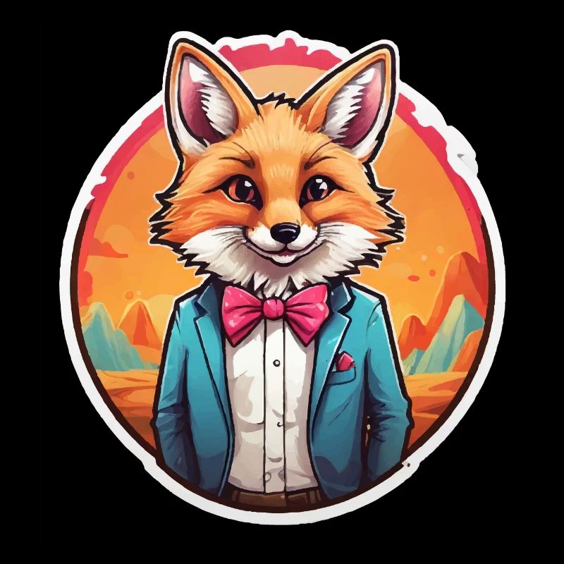 Renard comique drôle