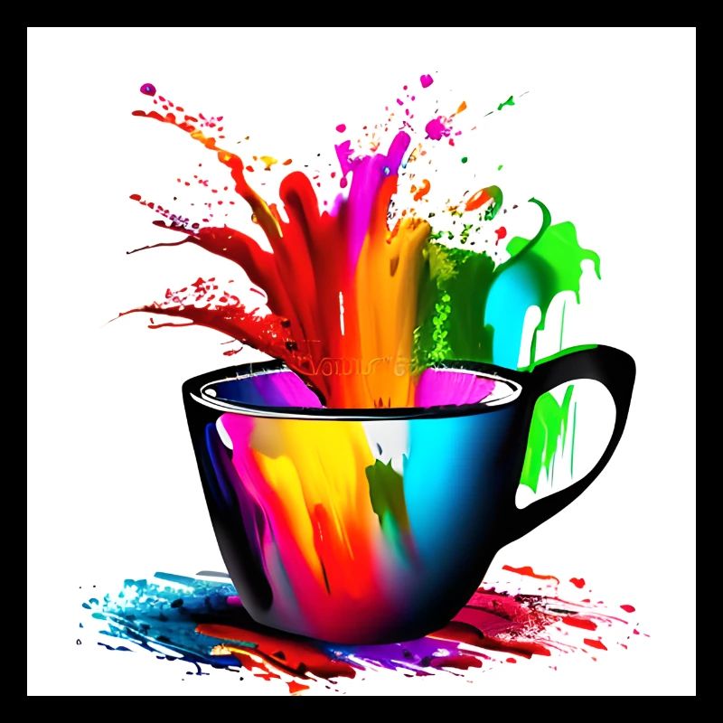 Kaffeetassen bunt 30