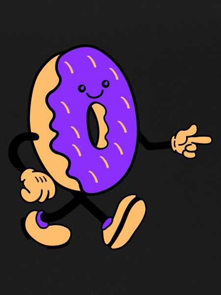 Donut Comic Smile