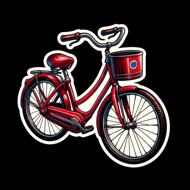 Vélo rouge
