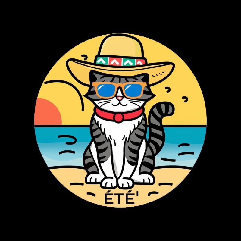 Summer cat