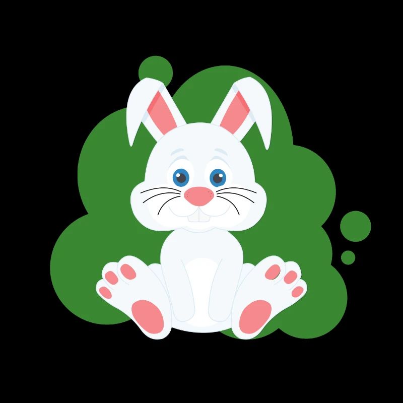 Cartoon Hase Splash