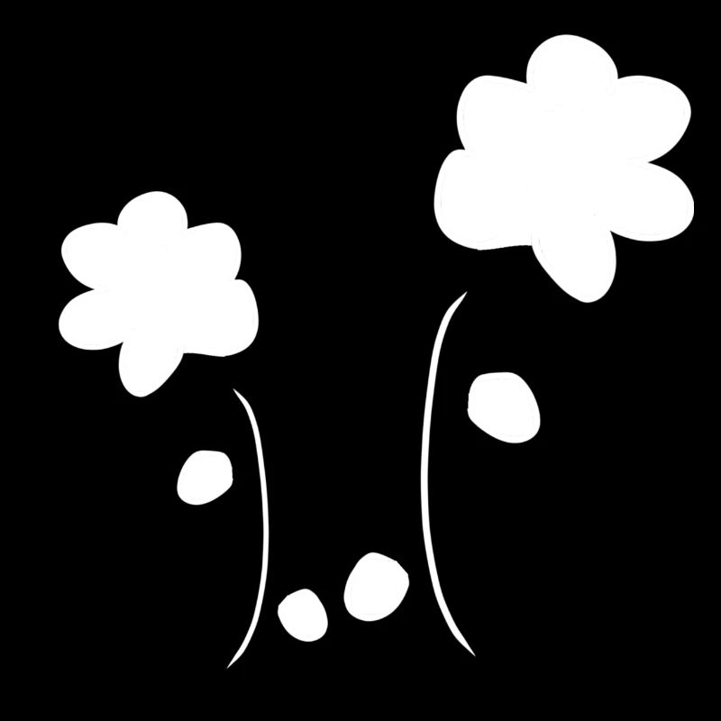 Blume Blumen Symbol Pflanze form