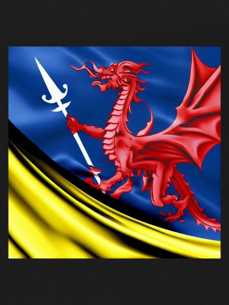 dragon flag spear