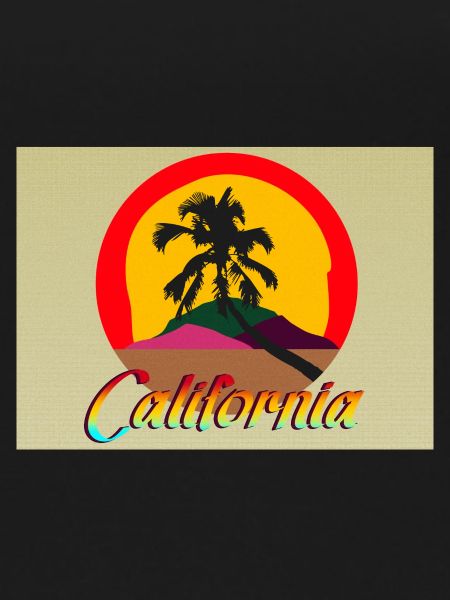 California Cutout Postcard