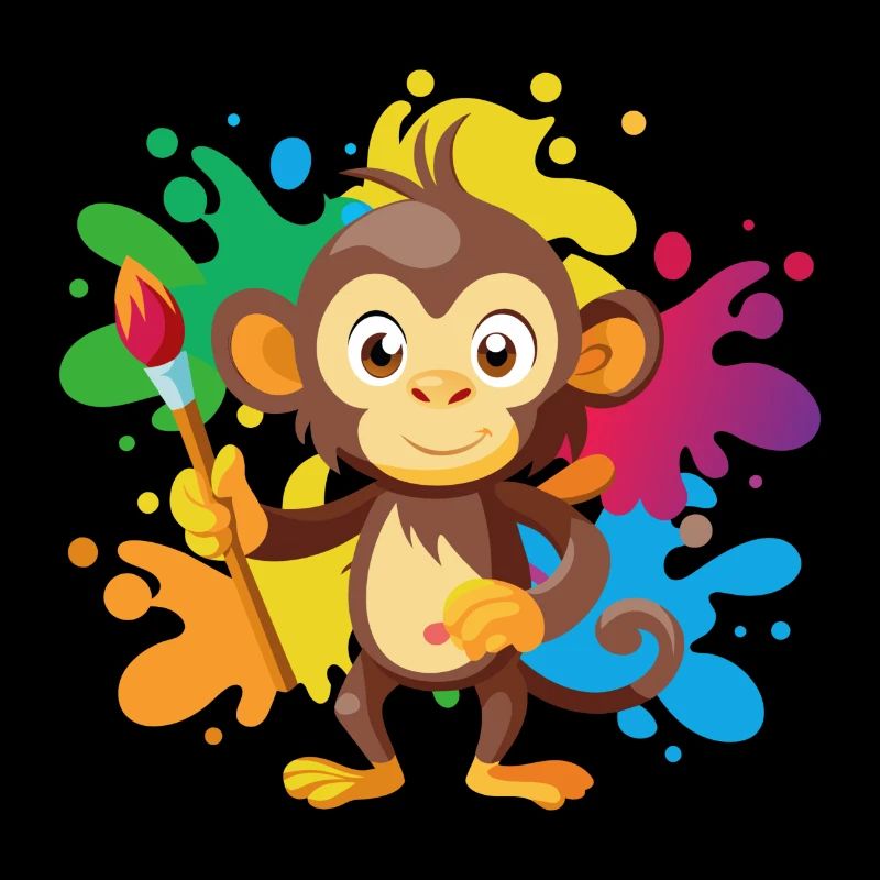 Jungle Junior: Playful Monkey Adventure
