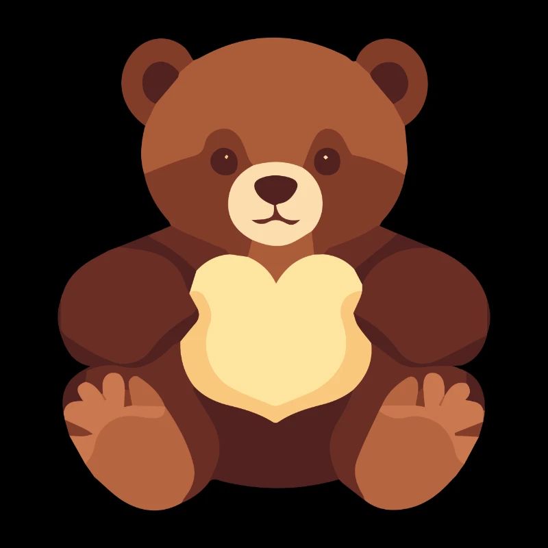 Teddybär in braun