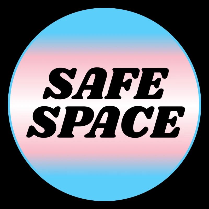 TRANS safe space - transgender pride