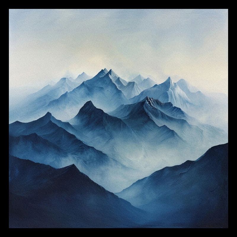 Affiche Toile Montagne 12