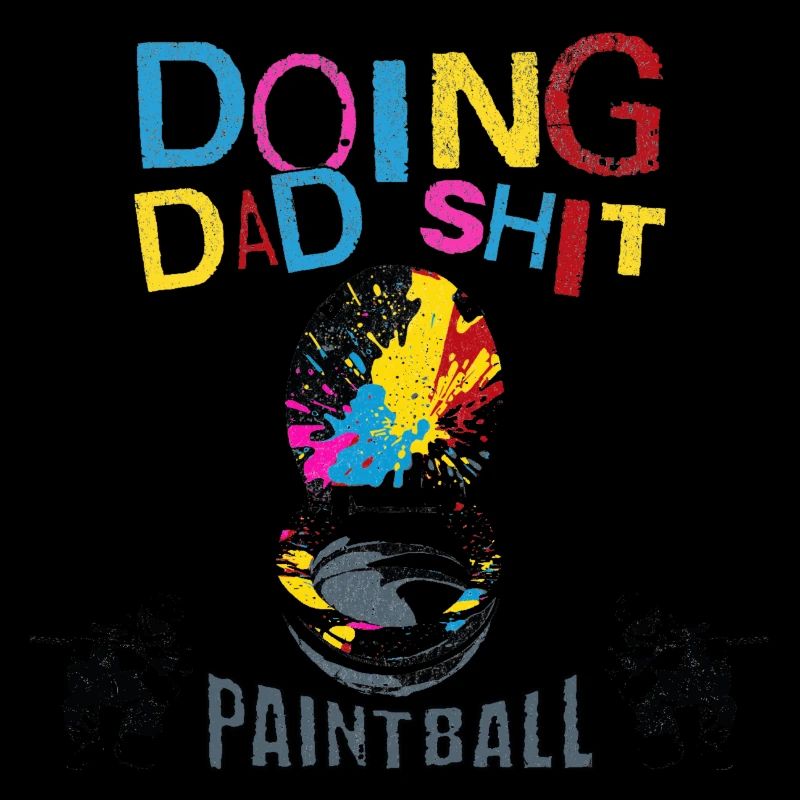 Doing dad shit paintball