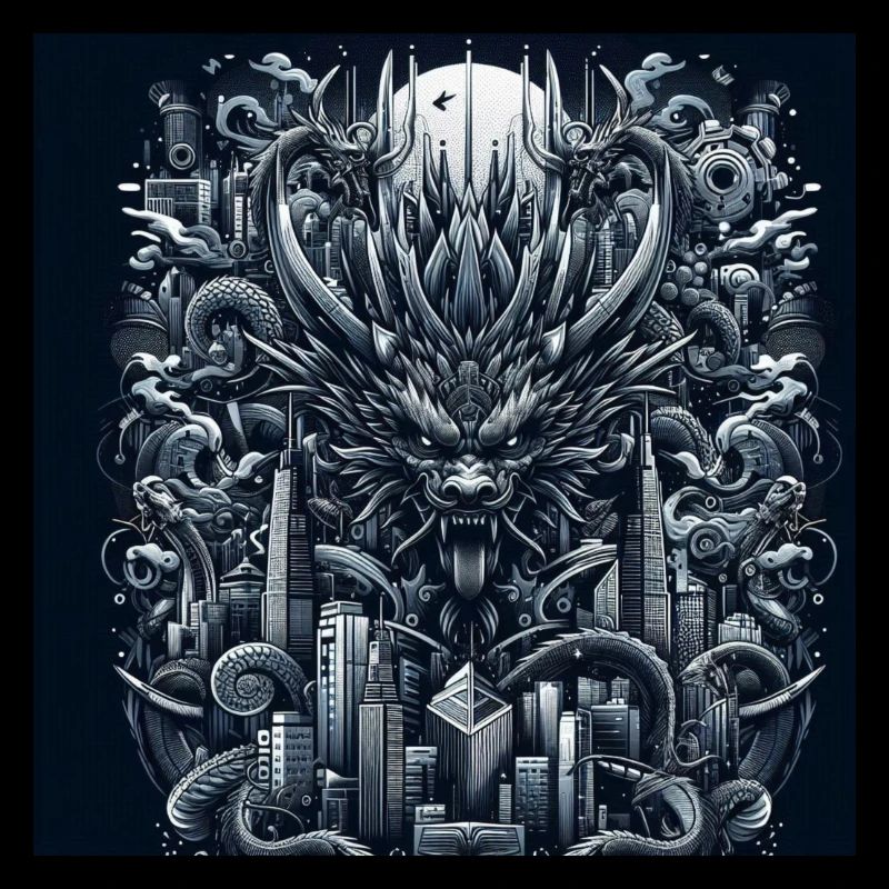 Dragon de la ville