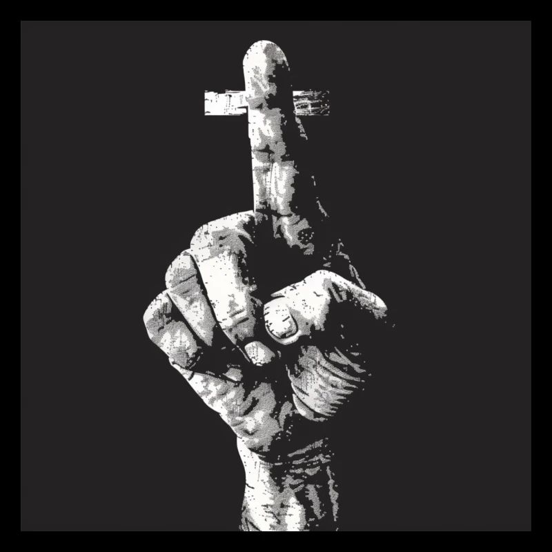 Cross finger