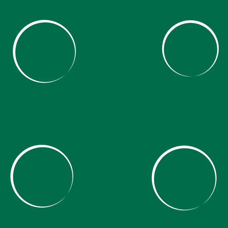 Four Circles Circle Shape Symbol