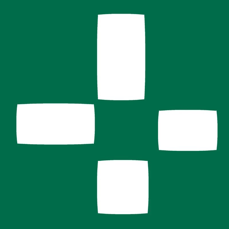 Square Pattern Four Shapes Shape