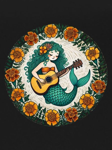 Guitar Mermaid