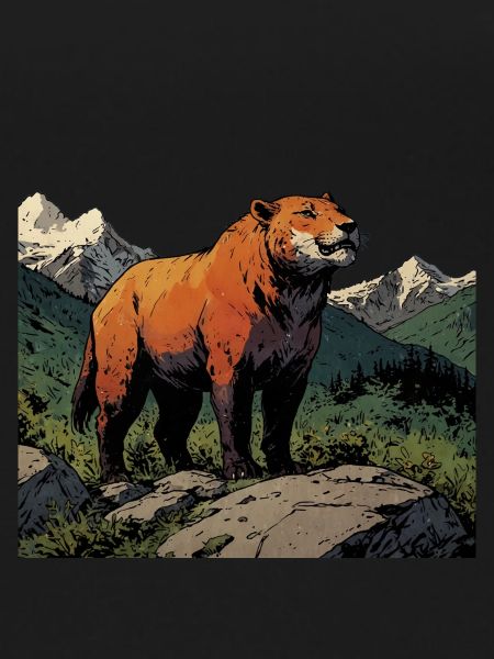 Tiger Comic Style