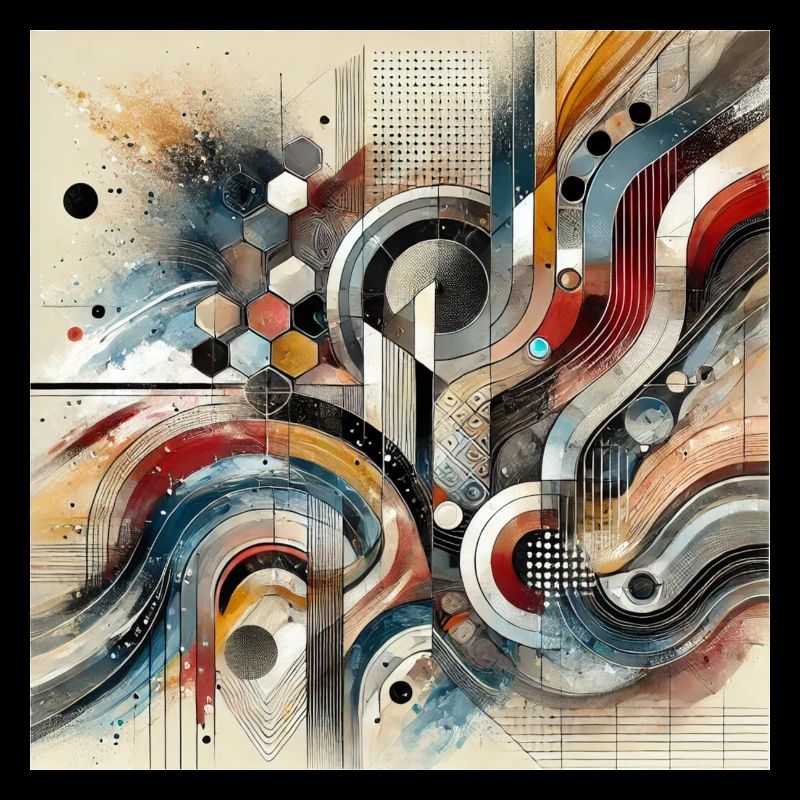 Striking Movement - Abstract Painting