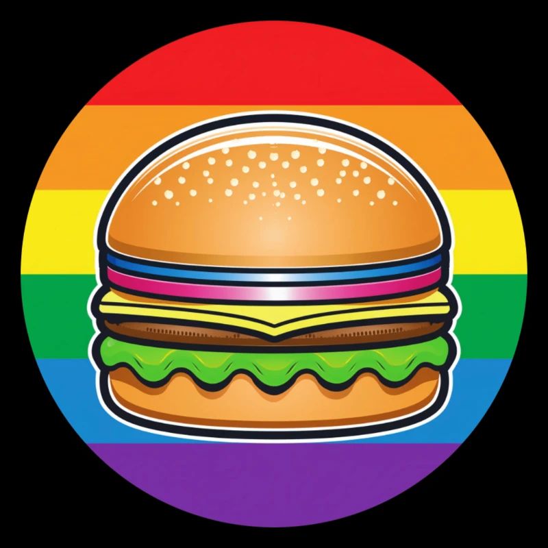 LGBTQ Hamburger