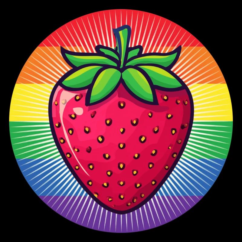 Fraise LGBTQ