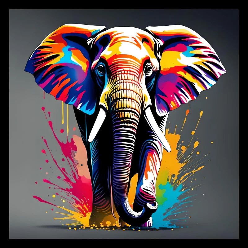 Elephant coloured