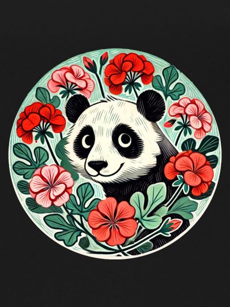 Panda Bear Geraniums