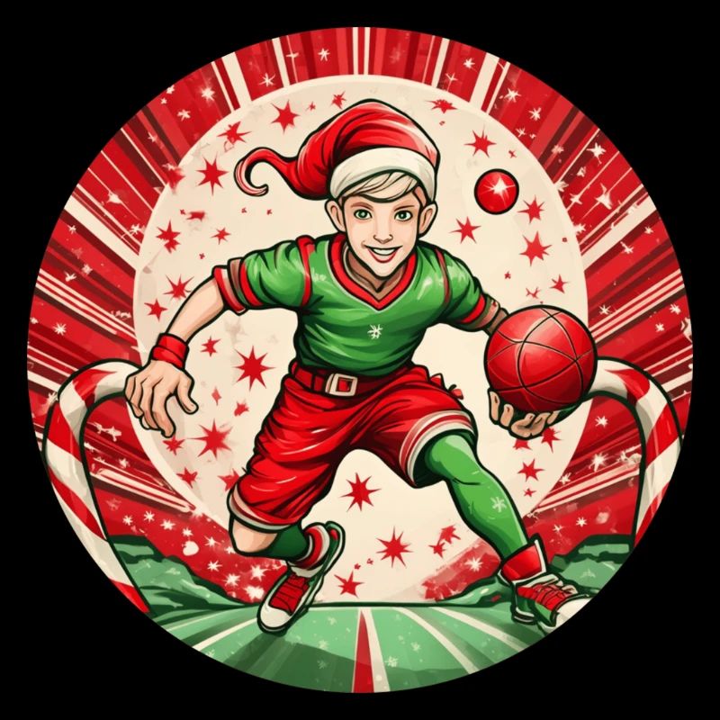 Elfe de Noël Handball