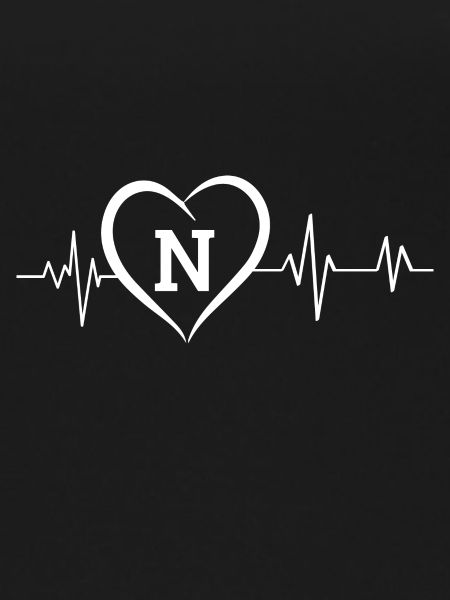 heartbeat letter N