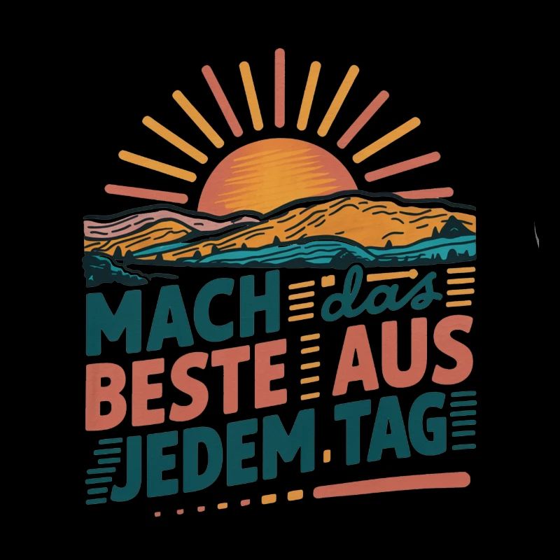 Mach das Beste aus jedem Tag