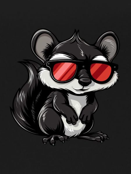 Skunk Sunglasses Gift