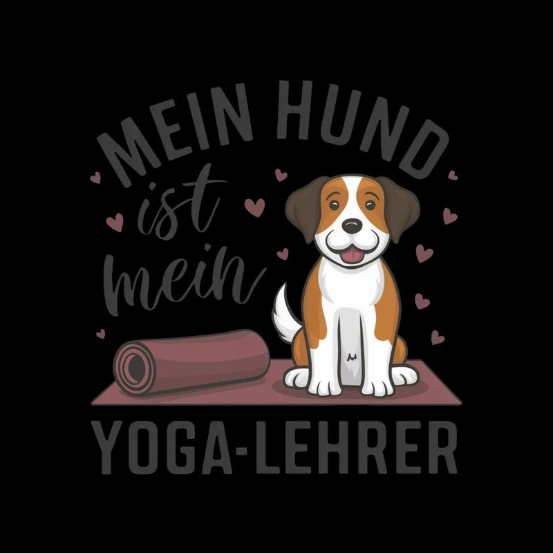 Mon chien est mon prof de yoga