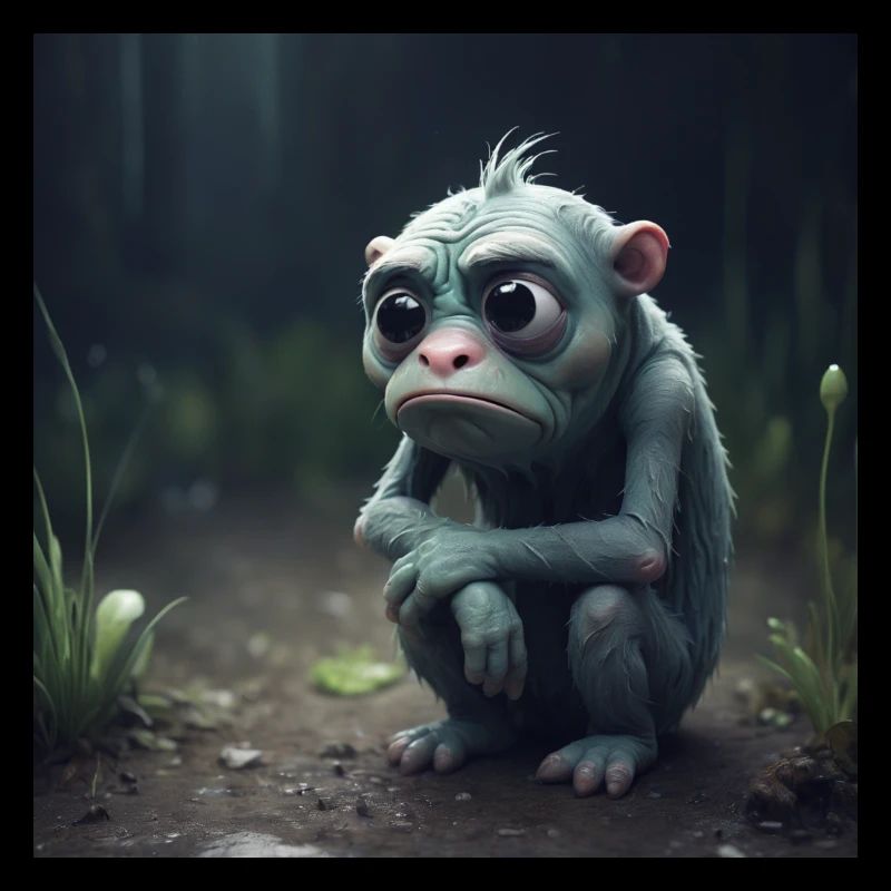 Triste créature