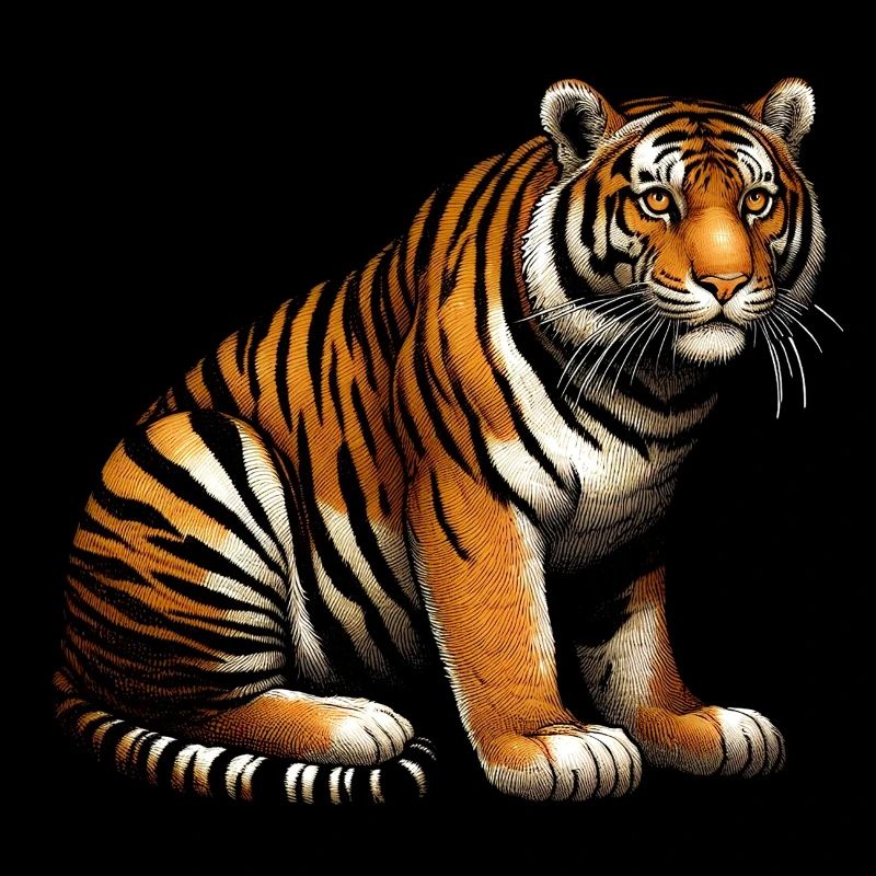 Tiger On the Move