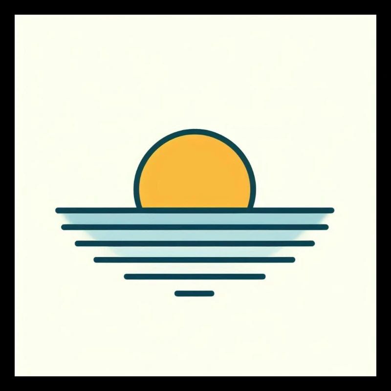 Sunset Minimalism