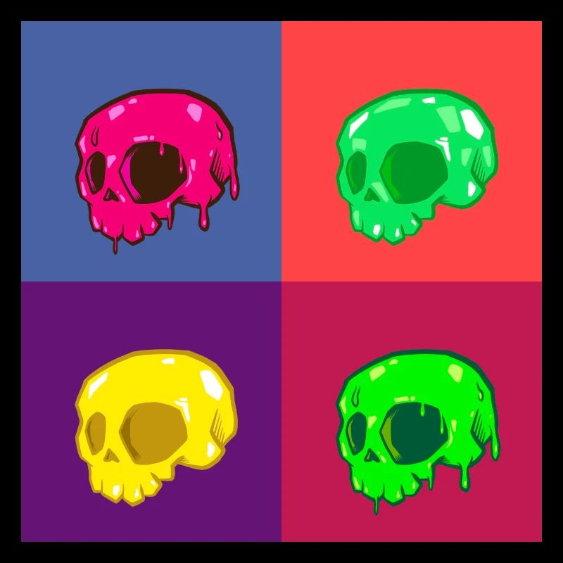 skull squares