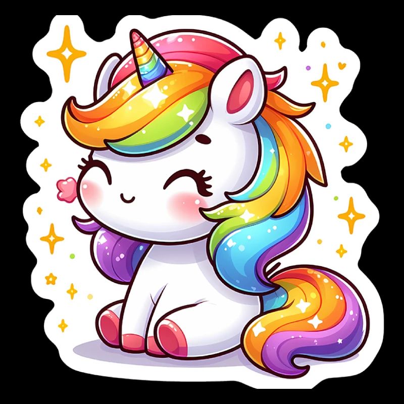 Regenbogen-Einhorn