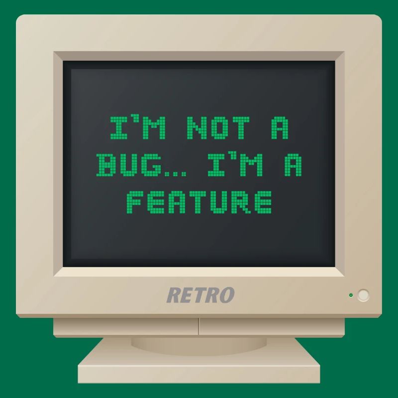 CRT Design - I am not a bug, I am a feature