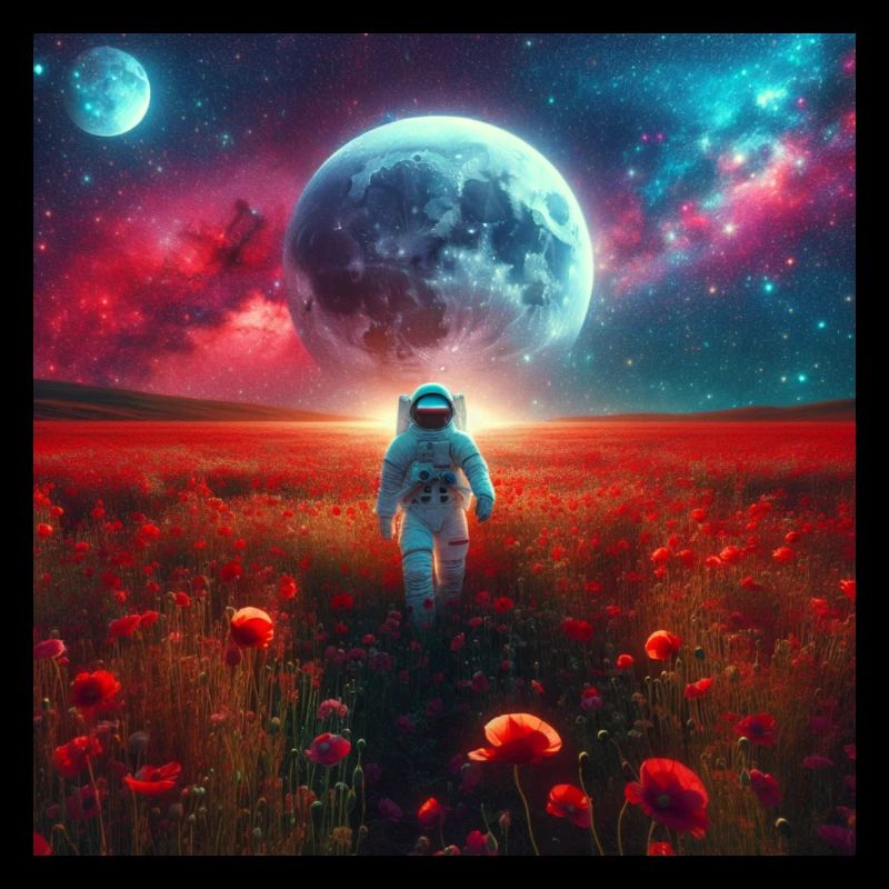 Walking astronaut