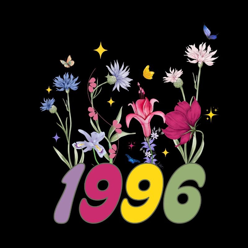 Année de naissance 1996 fleurs sauvages