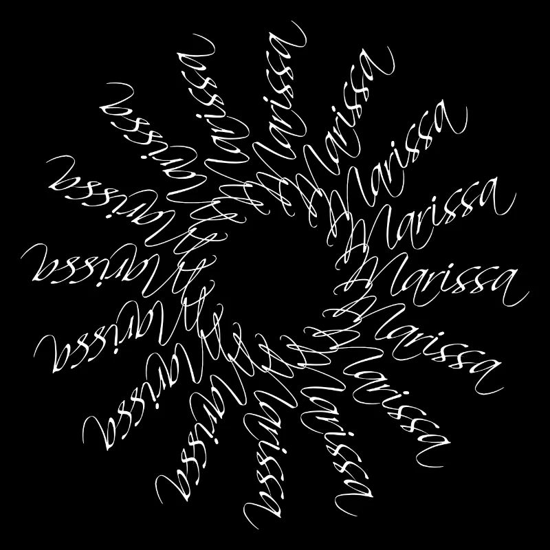 Marissa Name Name Mandala