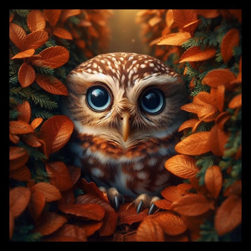 Sneaky owl
